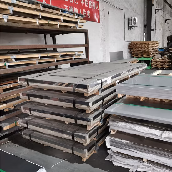 ASTM 201 202 304 316 321 410 420 430 2b Ba 8K Spiegel warm/kaltgewalzt/Kohlenstoff/verzinkt/Aluminium/Blech/Edelstahlplatte für Industriedächer
